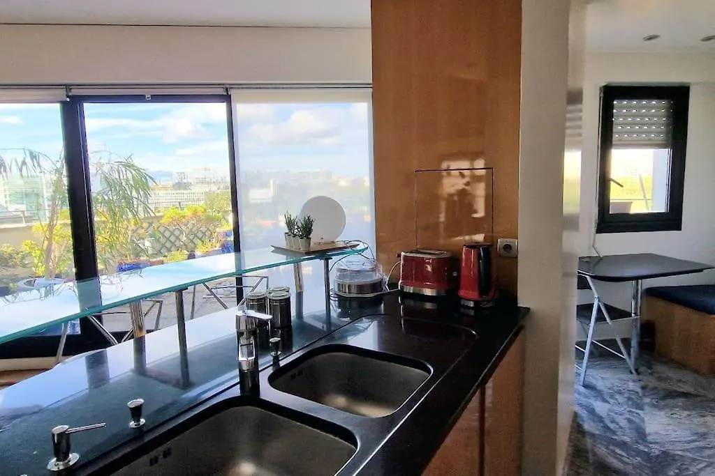 파리 Duplex Double Terrasses 4P 아파트